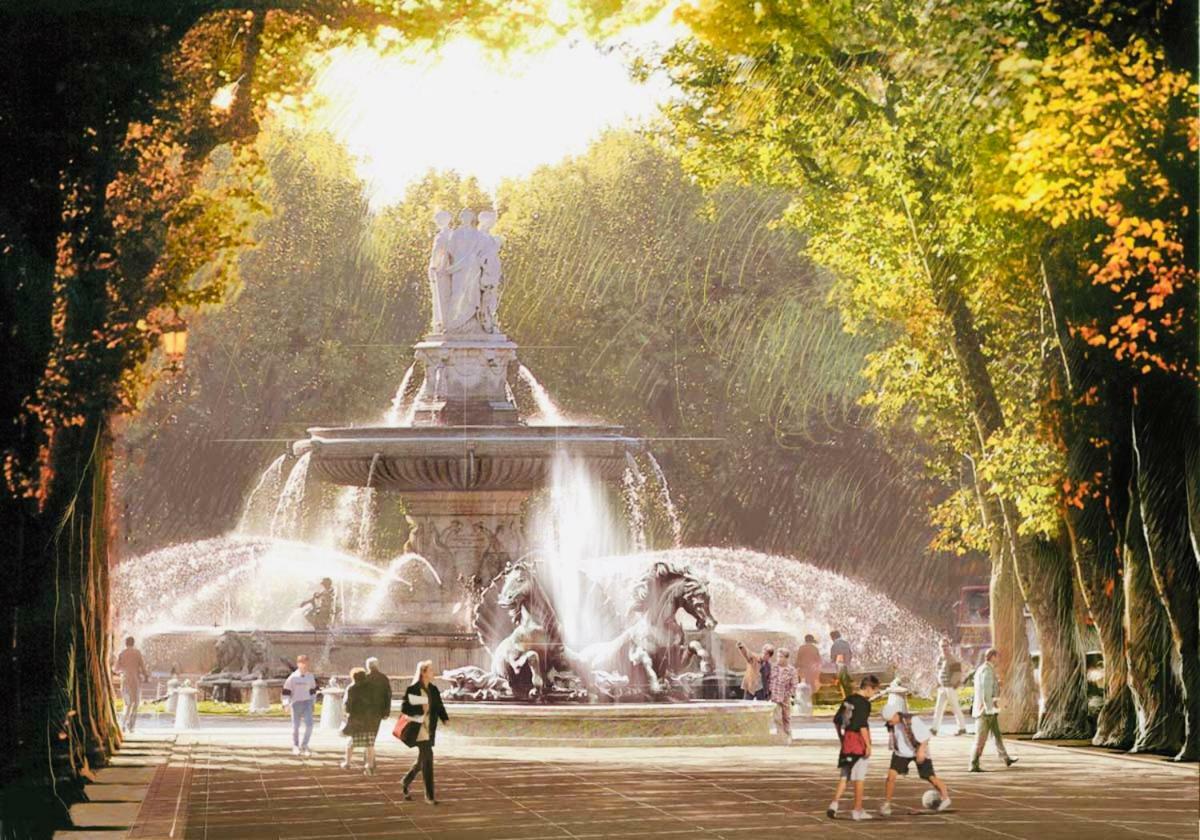 Montclar Studio Aix-en-Provence Exteriör bild